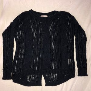 Philosophy knit button back sweater
